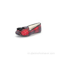 Dia&#39;s en 100% wollen tassel slippers